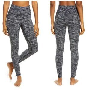 💕ZELLA💕 Live In Space Dye High Waist Leggings ~ Black Stone SpaceDye Large
